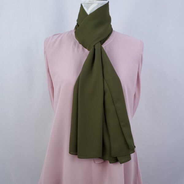 Chiffon Scarf Hijab Shawl Plain